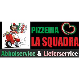 Pizzeria La Squadra logo.